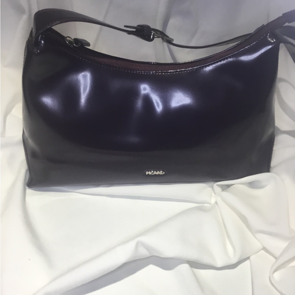Picard Shiny Purple Leather shoulder handbag